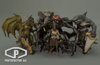 Unity – HEROIC FANTASY WERE CREATURES PACK VOL 2