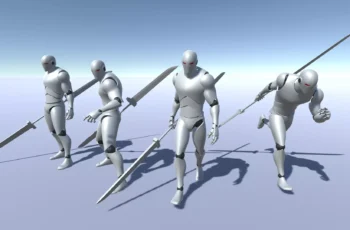 Unity – TwinBlades Animset Base